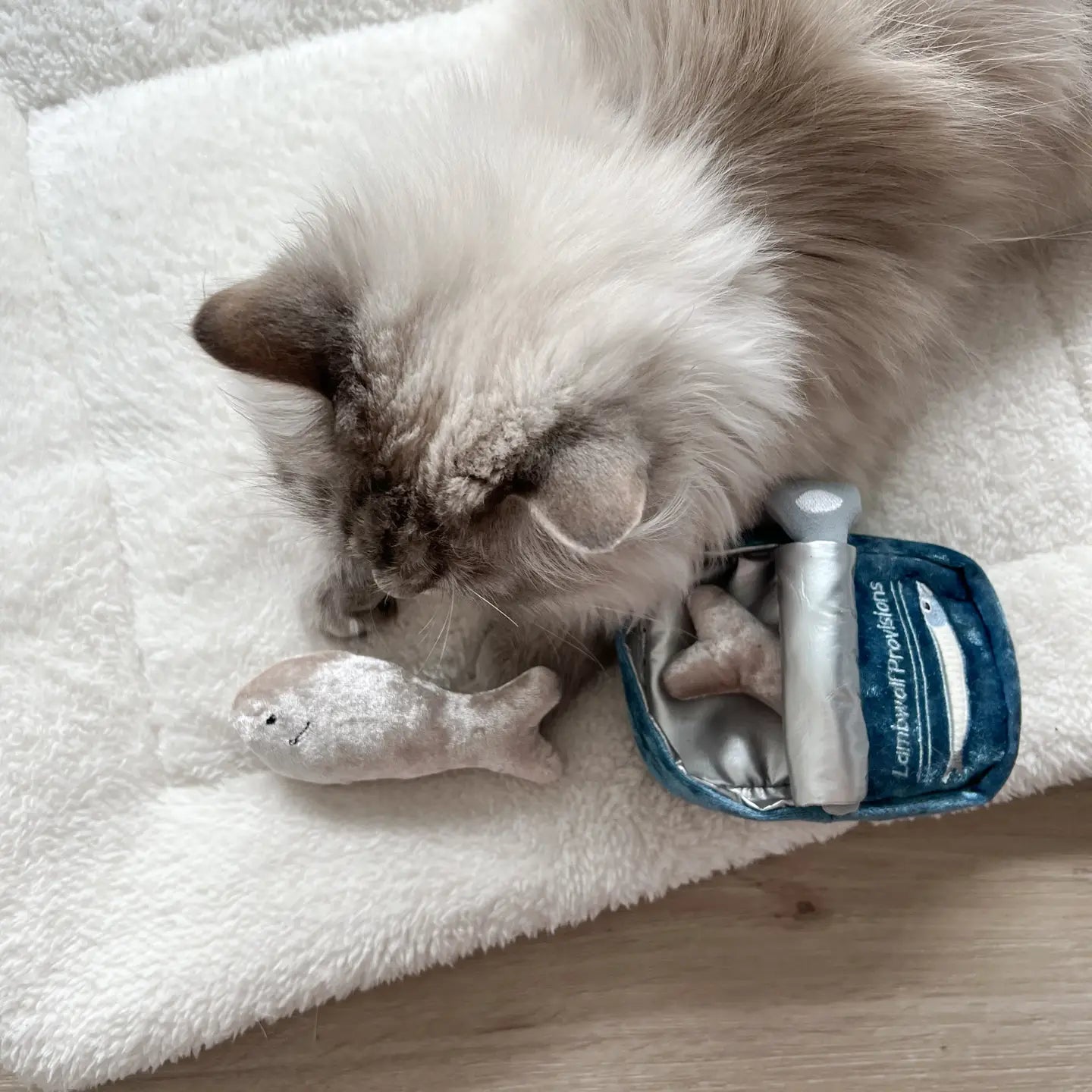 Sardinen-Suchspielzeug für Katzen