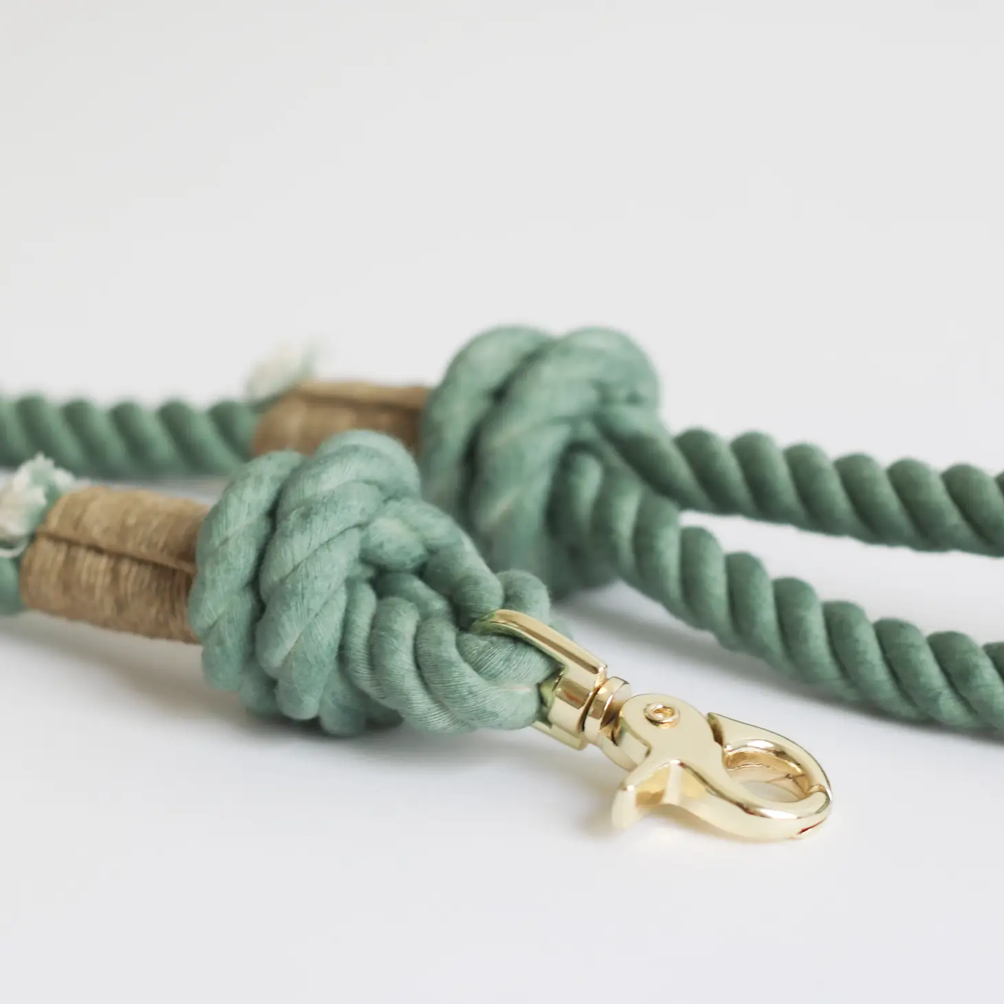 Laisse en corde - Desert Sage-Laisses-Furlou-Muzon