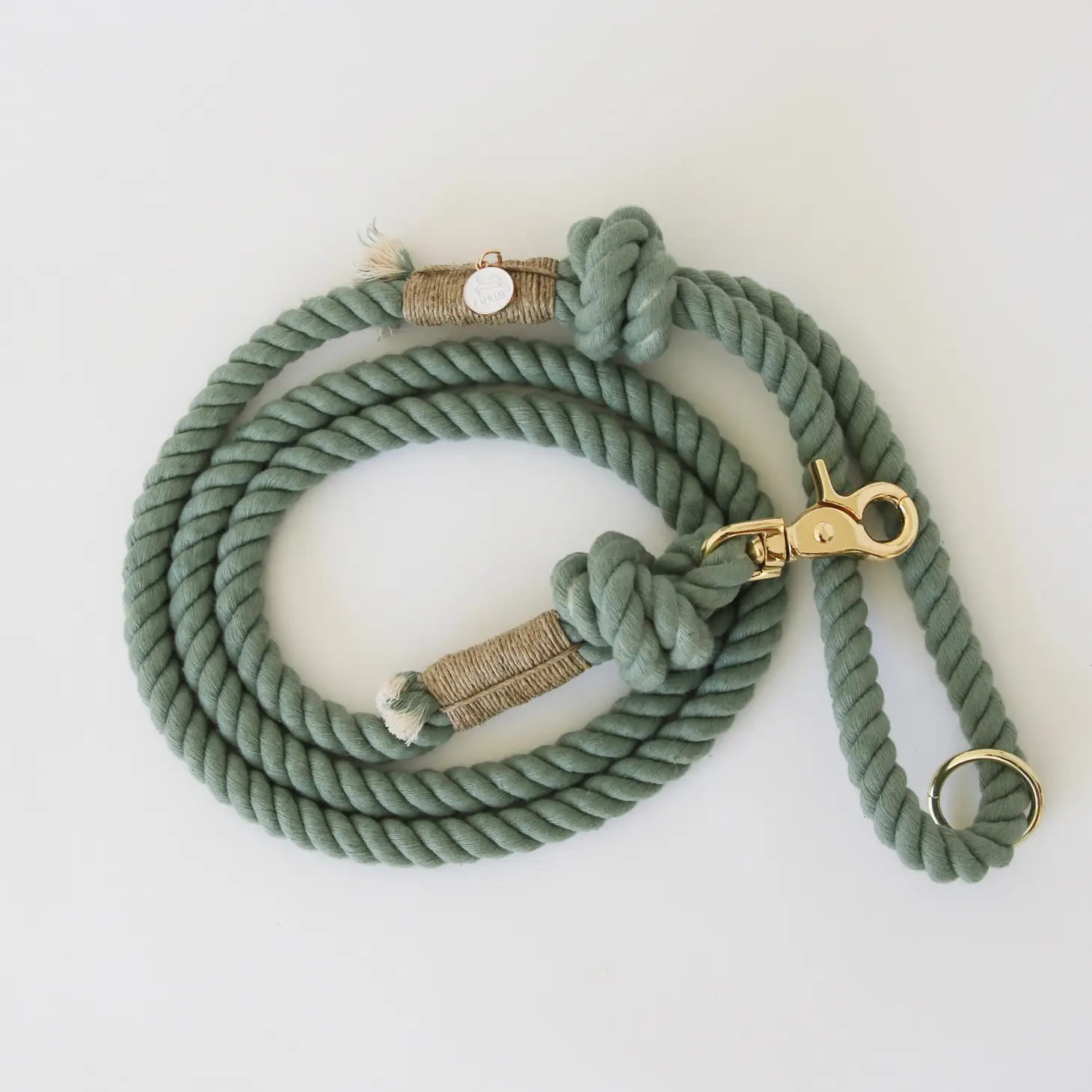 Laisse en corde - Desert Sage-Laisses-Furlou-Muzon