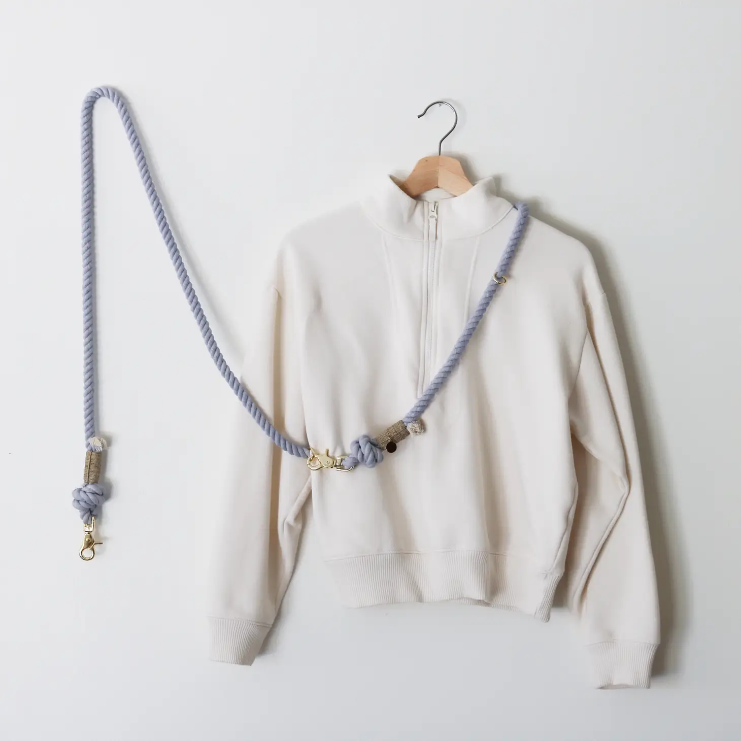 Laisse en corde mains libres - Fall Blue-Laisses-Furlou-Muzon