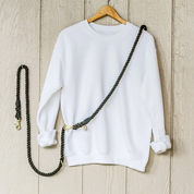 Laisse en corde mains libres - Onyx-Laisses-Bop Pop-Muzon