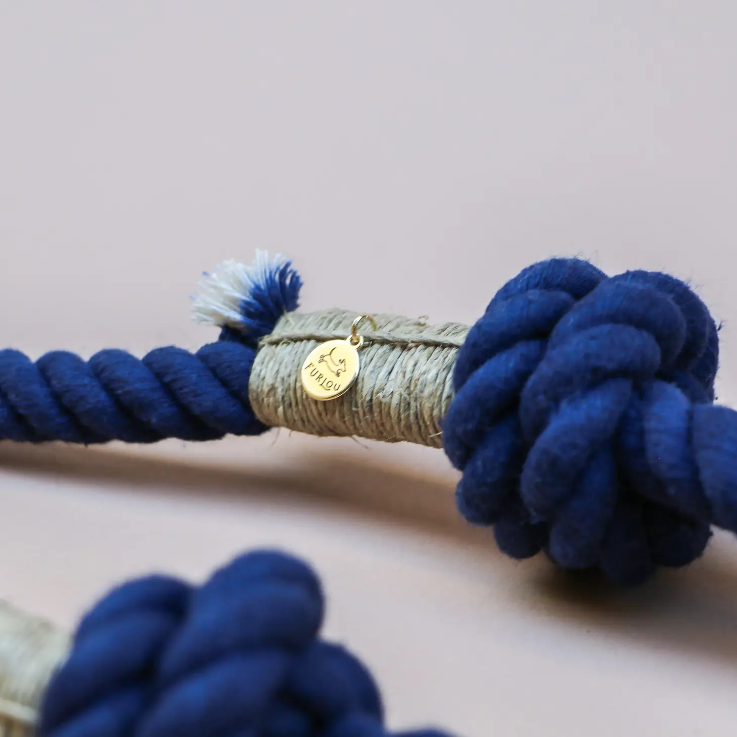Laisse en corde - Sailor Blue-Laisses-Furlou-Muzon