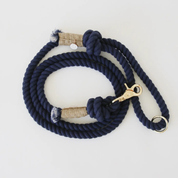 Laisse en corde - Sailor Blue-Laisses-Furlou-Muzon