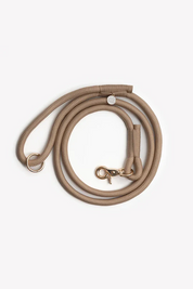Braided Rope Leash - Sand