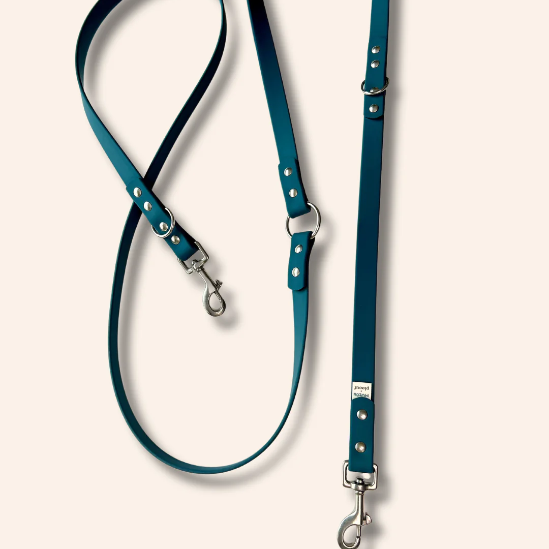 Laisse multi-positions waterproof - Vert Muzon-Laisses-Muzon