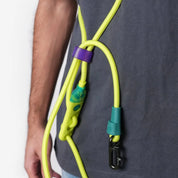 Laisse imperméable mains libres - Neopro fluo