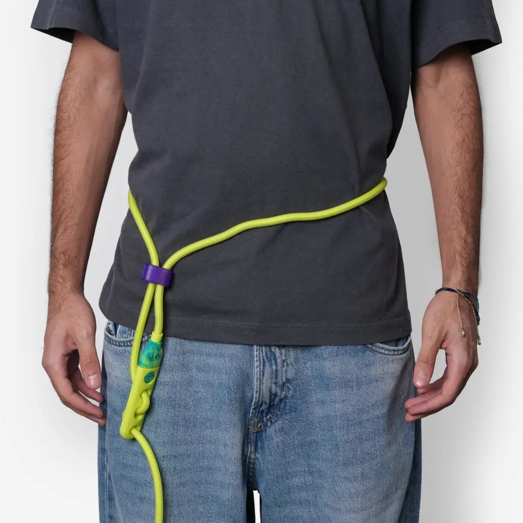 Laisse imperméable mains libres - Neopro fluo