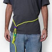 Laisse imperméable mains libres - Neopro fluo