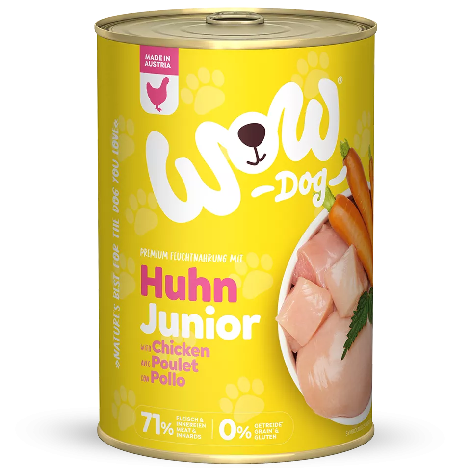 Pâté pour chien junior - Poulet