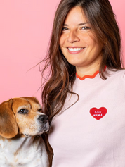 Badge thermocollant "Dog mama"