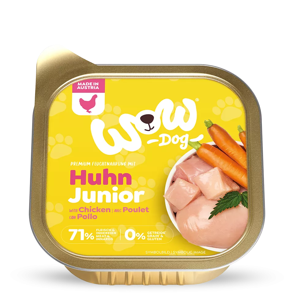 Pâté pour chien junior - Poulet
