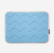 Tapis rafraichissant à mémoire de forme - Bleu