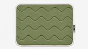Tapis rafraichissant à mémoire de forme - Kaki