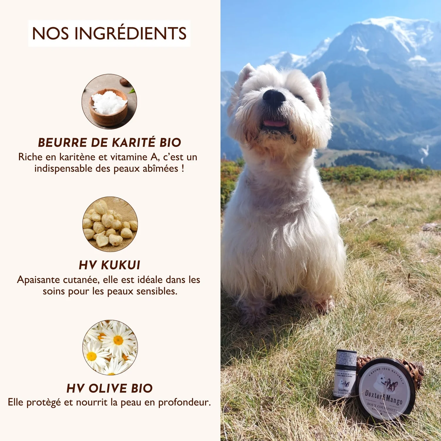 Stick doux coussinets