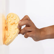 Tapis de léchage à reliefs - Jaune