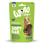 Paquet de friandises Wow Soft Bar bœuf vu de face